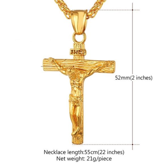 Unisex Fashion Cross Pendant - Picture 7 of 10